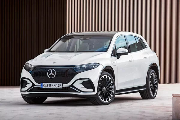 کفپوش پنج بعدی چرمی خودرو بنز EQS (سال 2025)